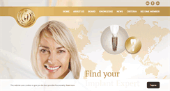 Desktop Screenshot of leadingimplantcenters.com
